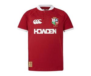 Canterbury of New Zealand - British and Irish Lions Replica, Camisa Niños Unisex, Red Dahlia,