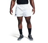 Canterbury Pantalón corto de rugby profesional, algodón, para hombre, color blanco, talla: 4XL