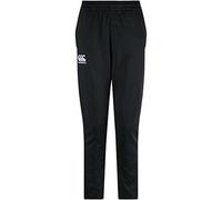 Canterbury - Pantalón de chándal Ajustado y elástico para niño, Niños, Color Negro/Blanco, tamaño 14 años