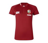 Canterbury 2025 Polo Camisa, Dalia Roja, 36 para Mujer