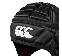 Canterbury Raze Headguard JU, Unisex-Juventud, Black/True Red, XXS