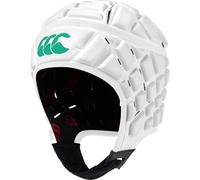Canterbury Raze - Protector de Cabeza Unisex para Adultos, Color Blanco/Menta Profunda, Talla L