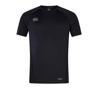Canterbury Small Logo Superlight Camiseta para Hombre, Negro/Gris Acero, 3XL