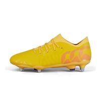 Canterbury Speed Infinite Pro, Botas Unisex Adulto, Amarillo ámbar/Orange Crush/Mars Dust, 42.5 EU