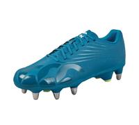 Canterbury Stamped Grndbrk Team, Botas Unisex Adulto, Lagoon/Sunny Lime/Spray, 40.5 EU