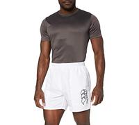 Canterbury Tactic Rugby Pantalones Cortos, Hombre, Blanco, M