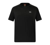 Canterbury Tempo Training T-Shirt para Hombre, Negro, XS