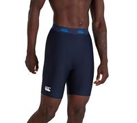 Canterbury Thermoreg Base-Layer Rugby Compression Shorts Bacterial | Anti-Odour & Moisture-Wicking Material Pantalones Cortos de Gimnasio, Hombre, Azul Marino, XS