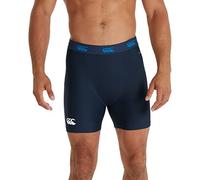 Canterbury Thermoreg Baselayer - Pantalones Cortos para Hombres, de 15,24 cm, Hombre, Thermoreg Base Layer, Azul Marino, XS