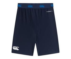 Canterbury Thermoreg Pantalones Cortos, Unisex niños, Azul Marino, MB