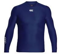 Canterbury Thermoreg Top de Manga Larga, Hombre, Azul Marino, L