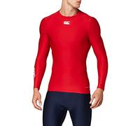 Canterbury Thermoreg Top de Manga Larga, Hombre, Rojo, 2XL