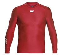 Canterbury Thermoreg Top de Manga Larga, Hombre, Rojo, 3XL