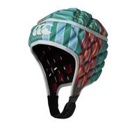 Canterbury Uglies Raze - Protector de Cabeza Unisex para Adultos, Color Verde Esmeralda/Multicolor, XXS