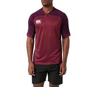 Canterbury Vapodri Evader, Camiseta De Rugby Hombre, Granate, XS
