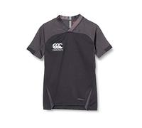 Canterbury Vapodri Evader Rugby Jersey Camiseta, Unisex Junior, Black, 140