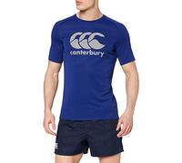 Canterbury Vapodri Large Logo Training Camiseta, Hombre, Azul Real, S