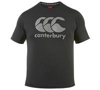 Canterbury Vapodri Poly T-Shirt, para hombre, Negro ( Phantom ), XL