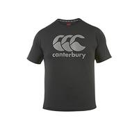 Canterbury Vapodri Poly T-Shirt, para hombre, Negro ( Phantom ), 2XL