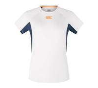 Canterbury Vapodri Superlight Camiseta para Niños, Whitecap Gray/Midnight Navy, 12 años