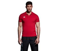Canterbury Waimak Polo para Hombre, Hombre, Color Rojo, tamaño Small