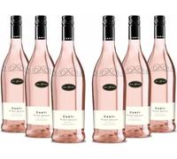 Canti - Pinot Grigio delle Venezie D.O.C., Vino Rosado Seco Italiano, Sabor Afrutado del Melocotón, 6x750 ml
