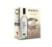 CANTI Pinot Grigio IGT Pouilles, vin blanc. Sec en bouche, avec des notes de pomme verte et d'agrumes. Finale fraîche et harmonieuse. Vin en BIB (Bag-in-Box), 3 l (1 x 3 l)