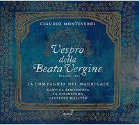 Cantica Symphonia - Monteverdi: Vespro Della Beata Vergine / Maletto