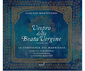 Cantica Symphonia - Monteverdi: Vespro Della Beata Vergine / Maletto