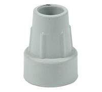 Cantidad 10x: 18/19mm Conteras Virolas De Goma Para Muletas Y Bastones - Gris - Por Lifeswonderful®