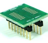(Cantidad 2) Adaptador Proto-Advantage SOIC-16 a DIP-16 SMT (paso de 1,27 mm, cuerpo de 300 mil)
