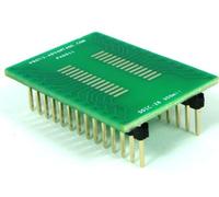 (Cantidad 2) Adaptador Proto-Advantage SOIC-28 a DIP-28 SMT (paso de 1,27 mm, cuerpo de 300 mil)