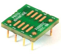 (Cantidad 2) Adaptador Proto-Advantage SOIC-8 a DIP-8 SMT (paso de 1,27 mm, cuerpo de 150/200 mil) Serie compacta