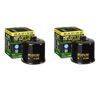 Cantidad 2 - HiFlo filtro de aceite de moto Racing hf138rc