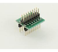 (Cantidad 2) Proto-Advantage DR254D254P16M Dual Row 2.54mm Pitch 16-Pin Male Header to DIP-16 Adapter