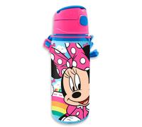 KIDS EUROSWAN – Cantimplora de aluminio 600 ml para niños y niñas – Asa y cierre clic, sin BPA