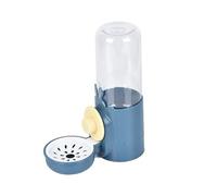 Cantimplora para conejo, bebedero automático de 500 ml, dispensador de agua (suelo/colgante doble propósito), para animales pequeños, extraíble, para hámster, conejo, chinchilla, erizo, ardilla, hurón