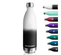 Cantimplora Termica 1L, Botella Agua Termica Acero Inoxidable sin BPA, Botella Termo con Doble Pared, Termo Agua Reutilizable a Prueba de Fugas, Botella Agua para Niños, Escuela, Oficina, Gimnasio