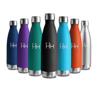 Cantimplora Termica 750ml, Botella Termica sin BPA, Botella de Agua Acero Inoxidable Reutilizable con Doble Pared, Termo Agua para Colegio, Oficina, Senderismo, Deporte, Viajes, Interior o Exterior