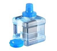 Cantina de agua portátil: recipiente de líquido de conector desmontable, jarra de galones reutilizables | Portador de hidratación de la ancha, almacenamiento de campamento al aire libre a prueba