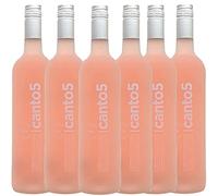 Canto 5 Rosado Vino Frizzante - 6 botellas de 75 cl