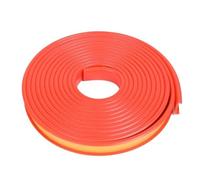 Canto en Forma de U para Muebles Bandas de Borde en Forma de U TPE Borde de rodapié Autoadhesivo Multicolor 9-30 mm 5M(Red,14mm)