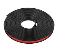 Canto flexible para muebles en forma de U, Bandas de borde autoadhesivas en forma U 5M 9-40mm Chapa muebles multicolor(Black,20mm)