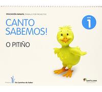CANTO SABEMOS NIVEL 1 O PITIÑO - 9788499721699 (EDUCACION INFANTIL)