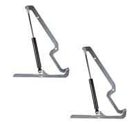 CANTONDZ 140N 2 muelles hidráulicos de gas de pistón compatibles con Keter Store-It-Out Arc/Max/Ace/Prem 1150 XL/Elite Caja de almacenamiento para contenedores de basura WLPS