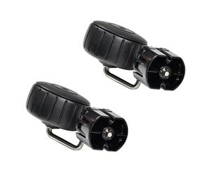 CANTONDZ 2xRueda delantera Rueda motrice Compatible con Husqvarna Automower 115H McCulloch Gardena et Flymo Sileno City Life Minimo 589300801 589300802