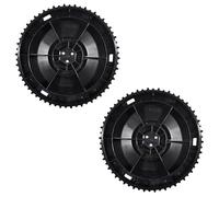 CANTONDZ 2xRueda para cortadora de césped Ruedas motrices delanteras Compatible con Husqvarna Automower 105 305 hasta 2016 y 308 Gardena R38Li R40Li R45Li R50Li R70Li R80Li 574465104