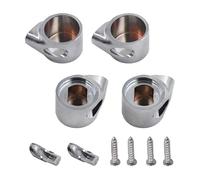 cantondz Compatible con Roca Dama Giralda Senso Hall Asiento de inodoro cierre suave bisagra tapas,Kit Elementos Bisagra Amort Cr Laton AI0001100R Juego Elementos Bisagra Caída amortiguada latón kit