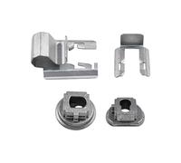 CANTONDZ Kit de montaje de soporte para estante de estufa y horno, soporte deslizante para horno, cocina eléctrica, almohadillas de rodamiento para estante colgante, horno telescópico, horno, cocina 6