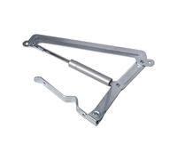 CANTONDZ Pistón hidráulico Resorte de gas Bisagra de pistón hidráulico Tapa Soporte de cierre Puntal de gas de repuesto Compatible con Keter Store It Out Midi Nova 880L Contenedor de basura W26P